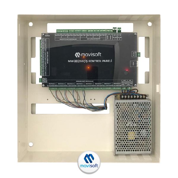 Mavisoft MW - 301  8 Asansör Geçiş Kontrol Paneli