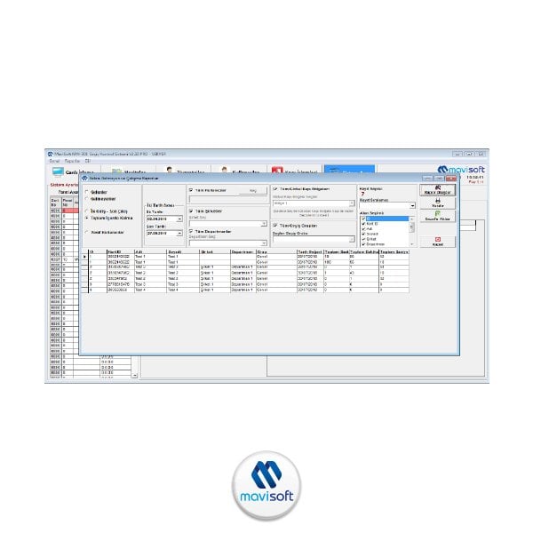 Mavisoft Access Tabanlı Geçiş Kontrol Yazılımı
