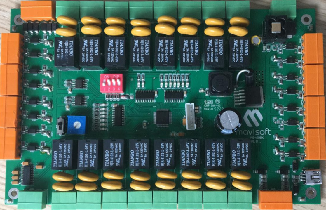 MaviSoft MS-6051 16 Port I/O Genişleme Modülü